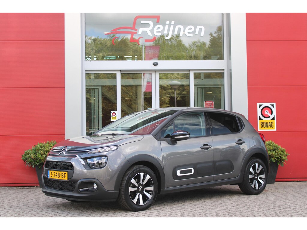 Citroën C3 1.2 83PK MAX | NAVIGATIE | ACHTERUITRIJ CAMERA | CLIMATE CONTROL | CRUISE CONTROL | APPLE CARPLAY/ANDROID AUTO | EXTRA GETINTE ACHTERRUITEN | LED KOPLAMPEN | MISTLAMPEN | LICHTMETALEN VELGEN 16" | DAB+ RADIO | REGEN/LICHT SENSOR |