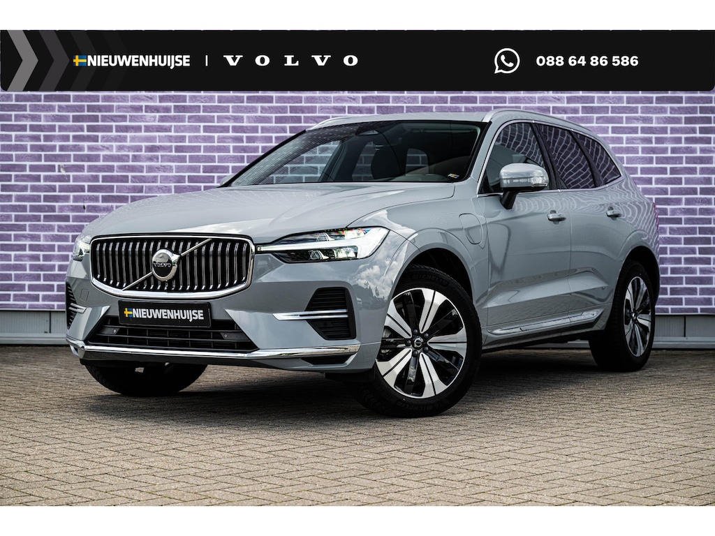 Volvo XC60 2.0 T6 Plug-in hybrid AWD Essential Edition Bright | PHEV | Trekhaak | Panoramadak | Achteruitrijcamera | Parkeersensoren | BLIS | Cruise Control Adaptief | Stoelverwarming | Navigatie | Heico Sierstukken |