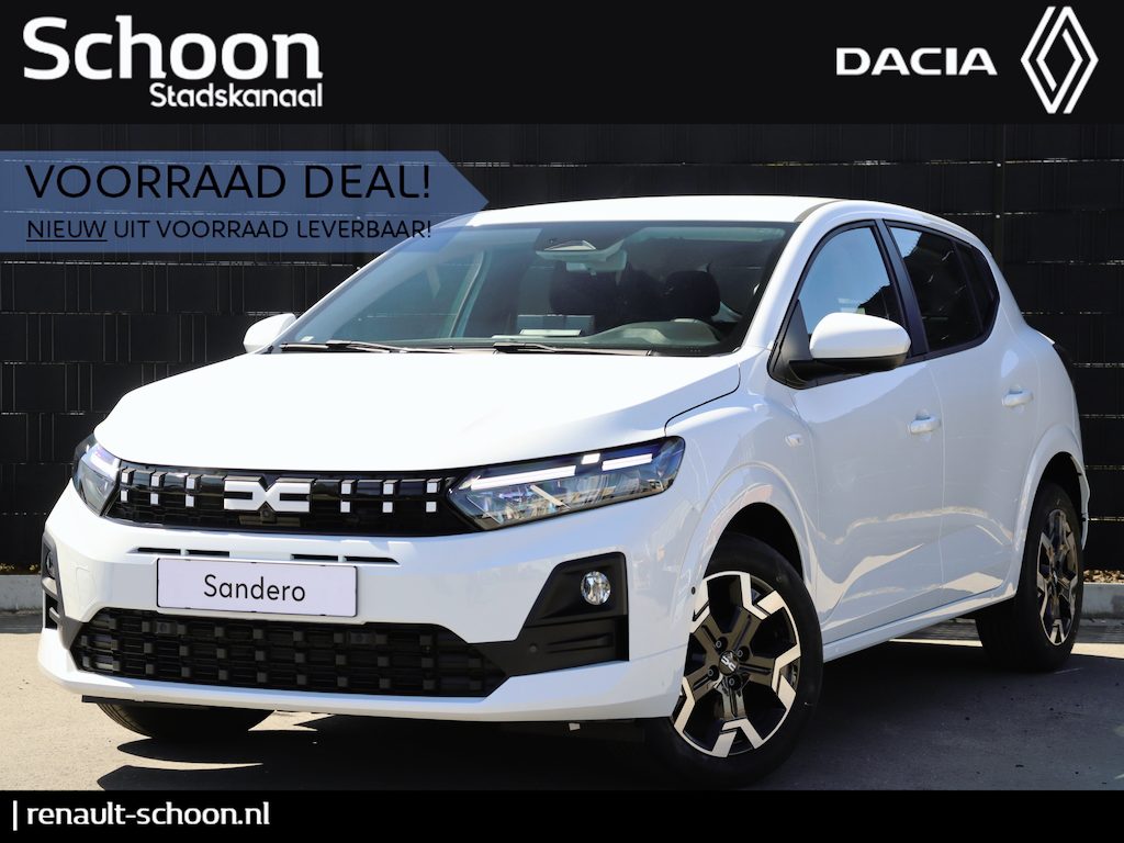 Dacia Sandero 1.2 Eco-G 120 journey Automaat | 3 jaar garantie | 360 Camera | Navigatie | Cruise Control | Carplay