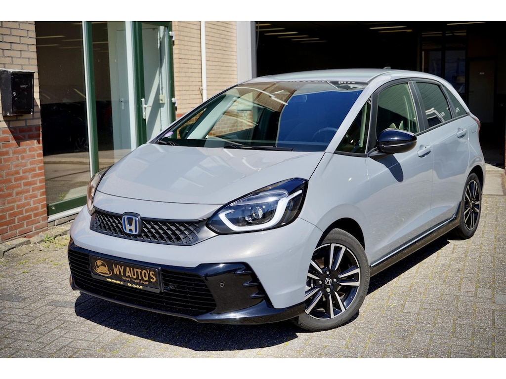 Honda Jazz 1.5 e:HEV Advance Sport Fabrieksgarantie|Urban Grey|Full Options|Dealer Onderhouden|Uniek Ruim!