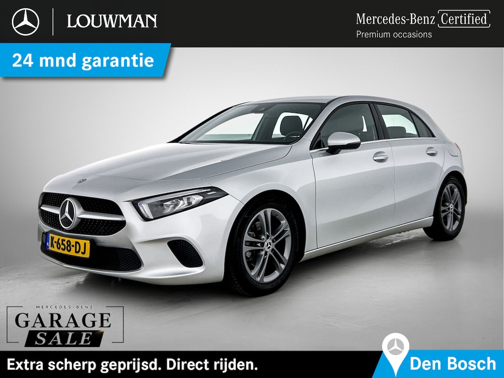 Mercedes-Benz A-klasse 160 Style | Handgeschakeld | Led verlichting | Achteruitrij camera | Cruise control | Inclusief 24 maanden MB Certified garantie voor Europa. garage-sale