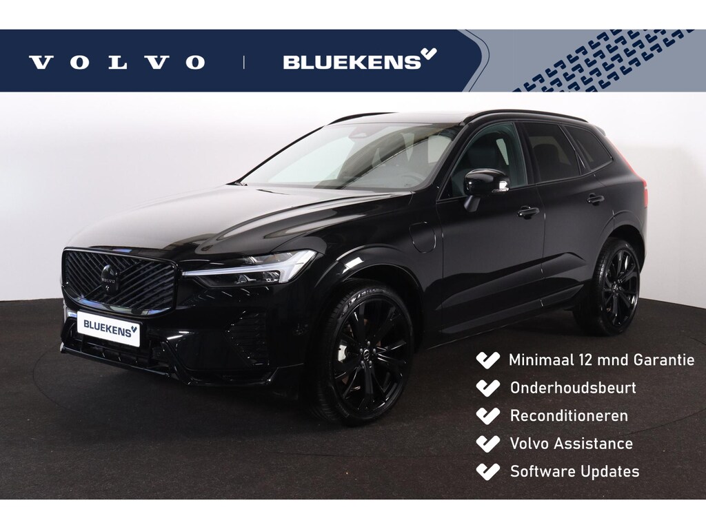 Volvo XC60 T8 Recharge AWD Plus Black Edition - Panorama/schuifdak - IntelliSafe Assist & Surround - 360º Camera - Harman/Kardon audio - Adaptieve LED koplampen - Verwarmde voorstoelen, stuur & achterbank - Parkeersensoren voor & achter - Elektr. bedienb. voorstoelen met geheugen - Head up display - Draadloze tel. lader - Extra getint glas - Inklapbare trekhaak - 21' LMV