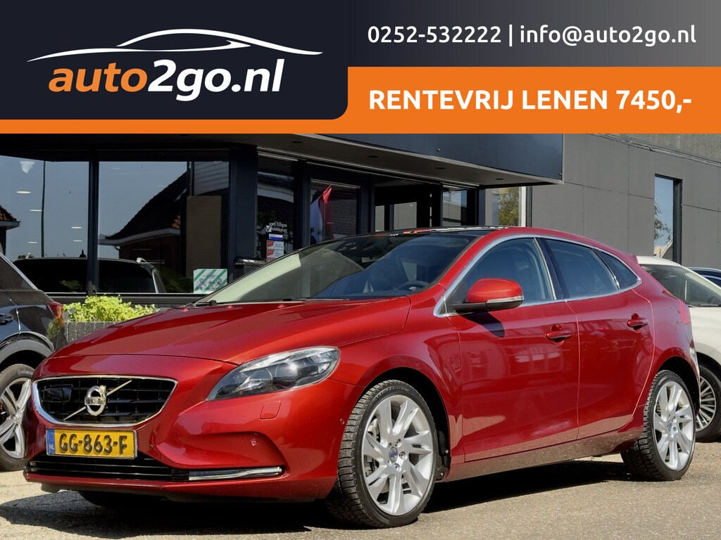Volvo V40 2.0 T5 SUMMUM AUT8 PANODAK VOL-LEDER 18 INCH-LMV NAVI CAMERA LED PDC