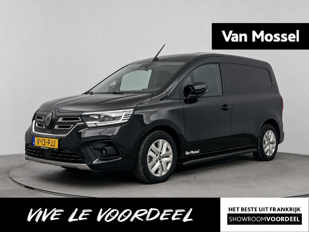 Renault Kangoo E-Tech Extra L1 44 kWh 120PK | Trekhaak | Stoel- en Stuurverwarming | Dodehoekdetectie | Keyless | Meegespoten bumpers | Navigatie | Apple CarPlay & Android Auto