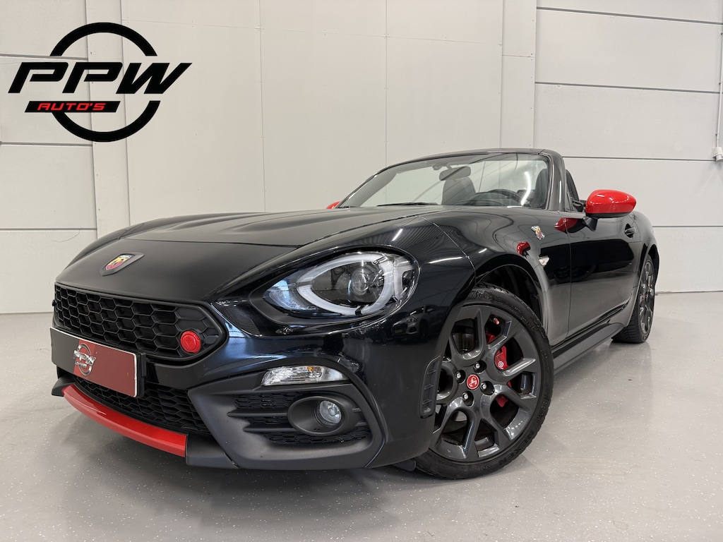 Fiat 124 Spider Abarth 1.4 MultiAir Turbo aut. LED/BOSE/ZWART-LEER/17"/NAVI/ECC/CRUISE/VOLLEDIGE ABARTH DEALER HISTORIE, NET OH BEURT GEHAD