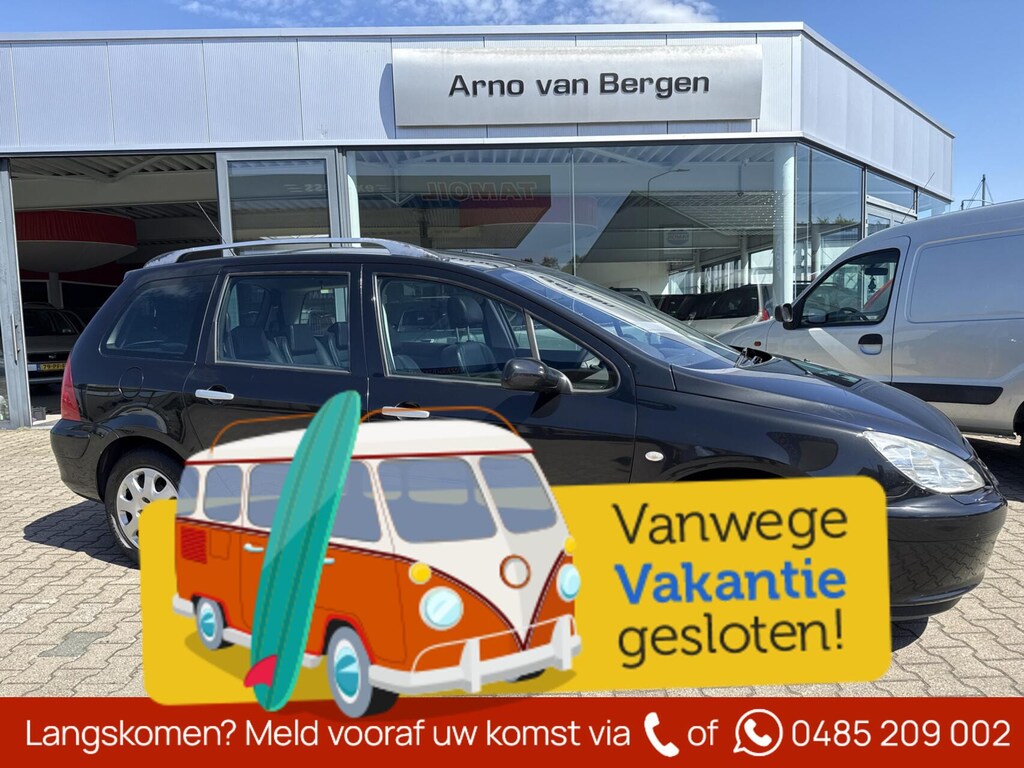 Peugeot 307 SW 1.6 16V Pack, AUTOMAAT, lederen interieur, climatronic, cruisecontrol, pdc.