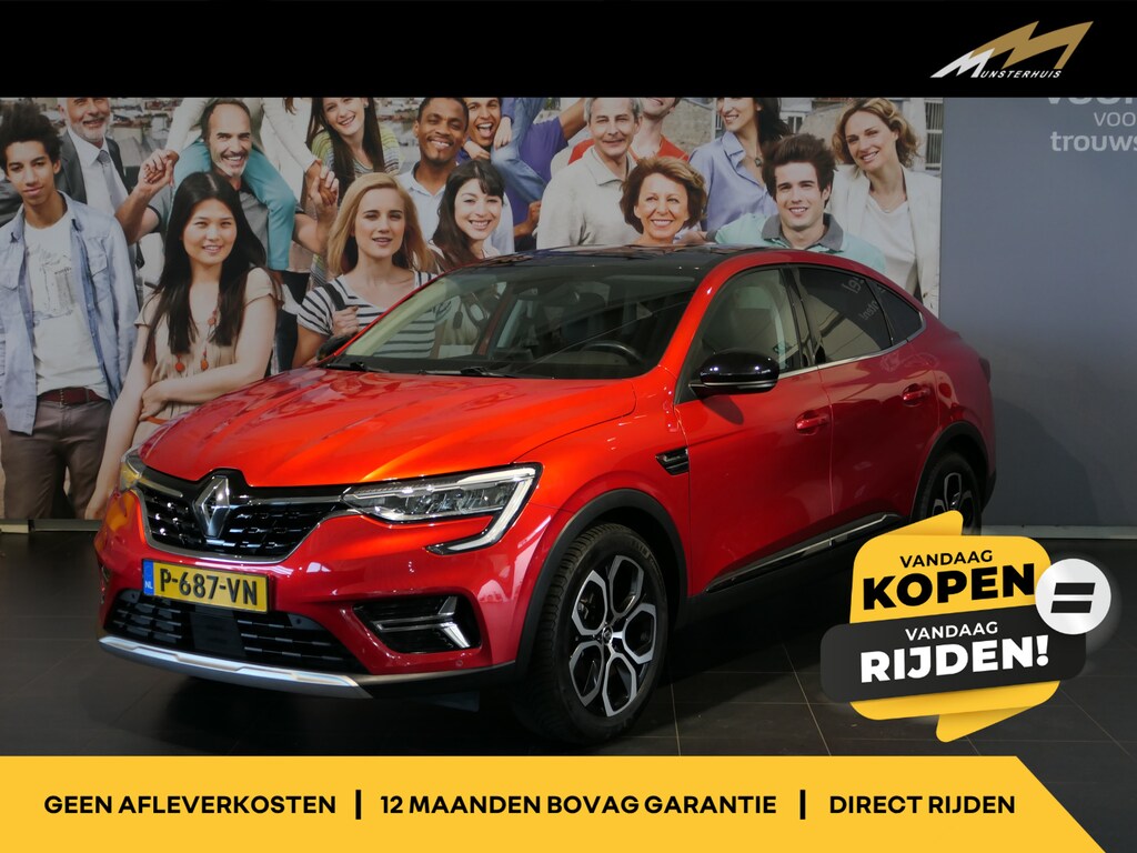 Renault Arkana 1.6 E-Tech Hybrid 145 Intens - Occasion Lease vanaf €509 p/m - Apple carplay/ Android auto - Adaptive cruise - Clima - Navi