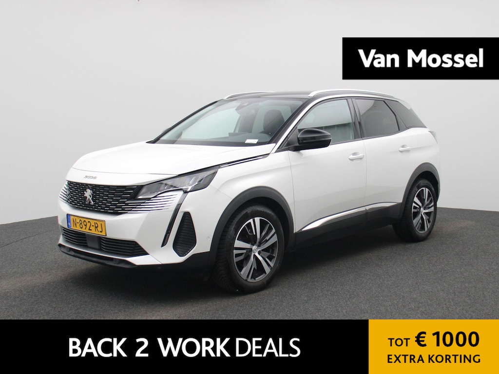 Peugeot 3008 1.2 PureTech Blue Lease Allure | TREKHAAK | NAVIGATIE | CAMERA | ZWART DAK