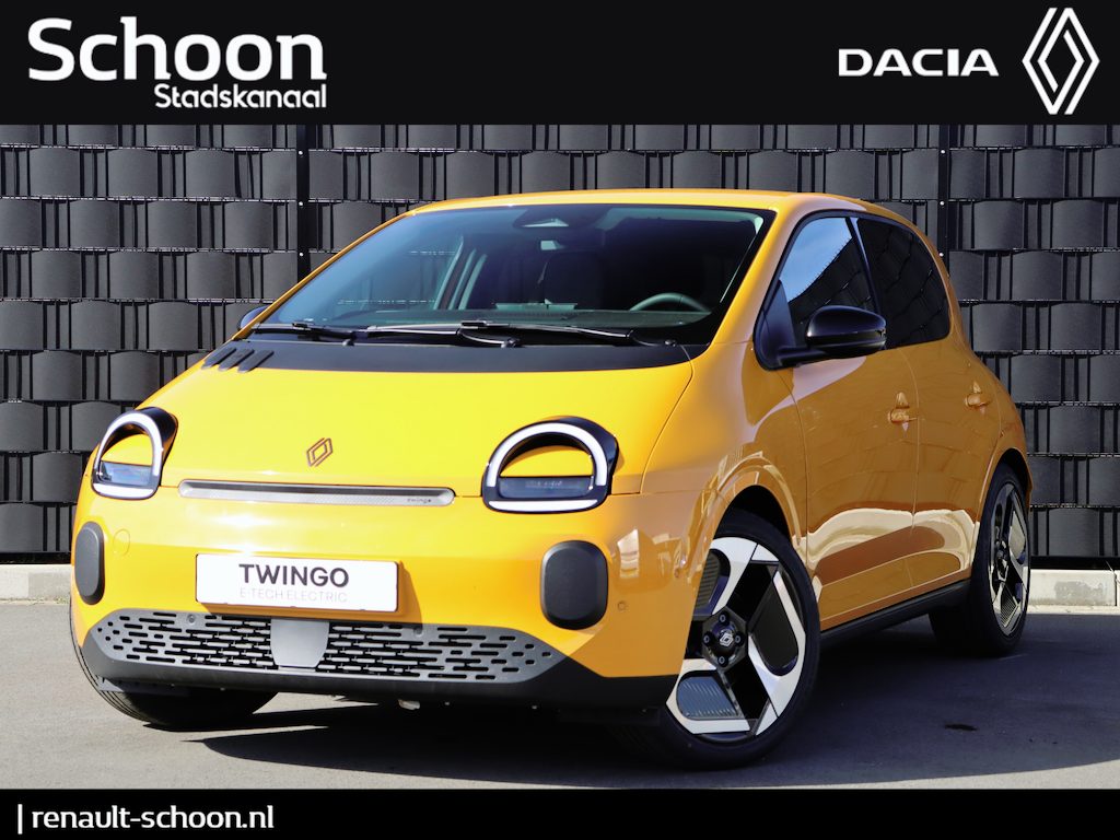 Renault Twingo urban range techno 27.5 kWh EV | NU BESCHIKBAAR VOOR PROEFRIT | Adap. Cruise | Stoelverwarming | Camera | Navigatie
