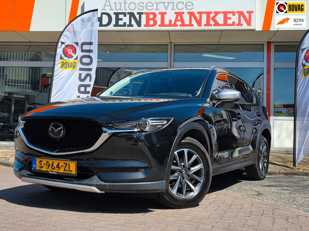 Mazda CX-5 2.5 SkyActiv-G 194 GT-M 4WD Automaat BJ.2018 / Navi / Leder / 360 Camera / Keyless / 17"Lmv / Trekhaak !!