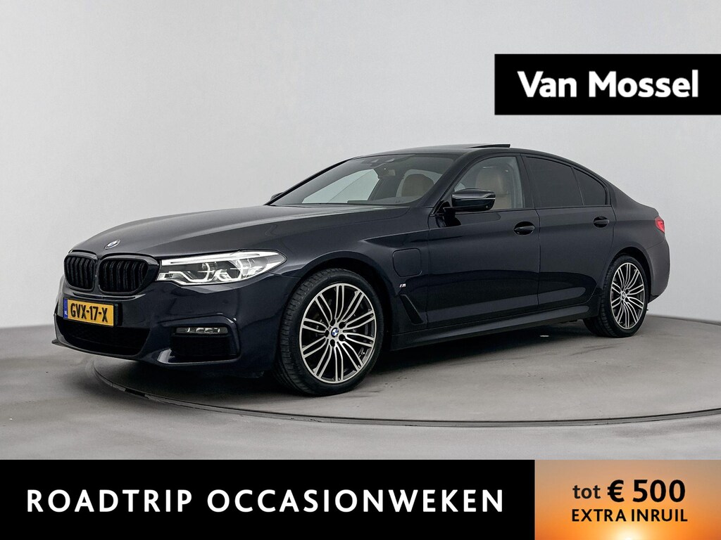 BMW 5-Serie 530e iPerformance High Executive | Panoramadak | Navigatie | Leder | Memory stoelen