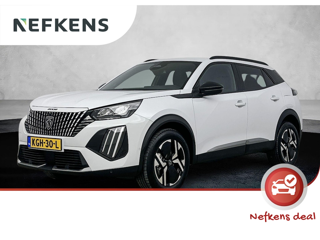 Peugeot 2008 SUV 145pk Hybrid Allure | TOT 8 JAAR GARANTIE | Navigatie | 360 Camera | Adaptieve Cruise Control | 17"LMV | Dodehoekdetectie | CarPlay