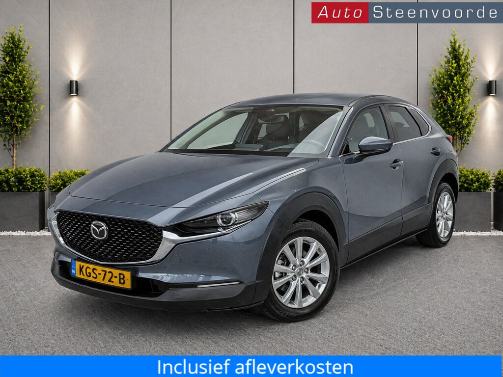 Mazda CX-30 2.0 e-SkyActiv-G M Hybrid * BOMVOL * LEER *  ELEK STOEL+ A-KLEP * TREKHAAK * HUD*