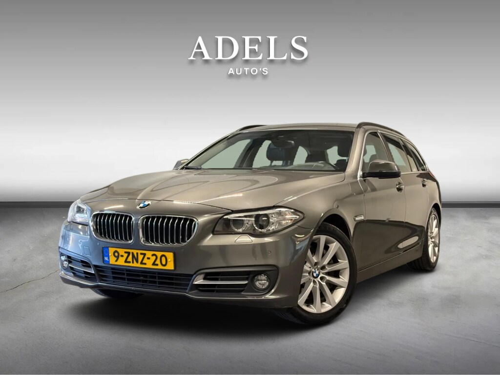 BMW 5-Serie Touring 525d High Executive FACELIFT 218pk Trekhaak Leer Navi Proff