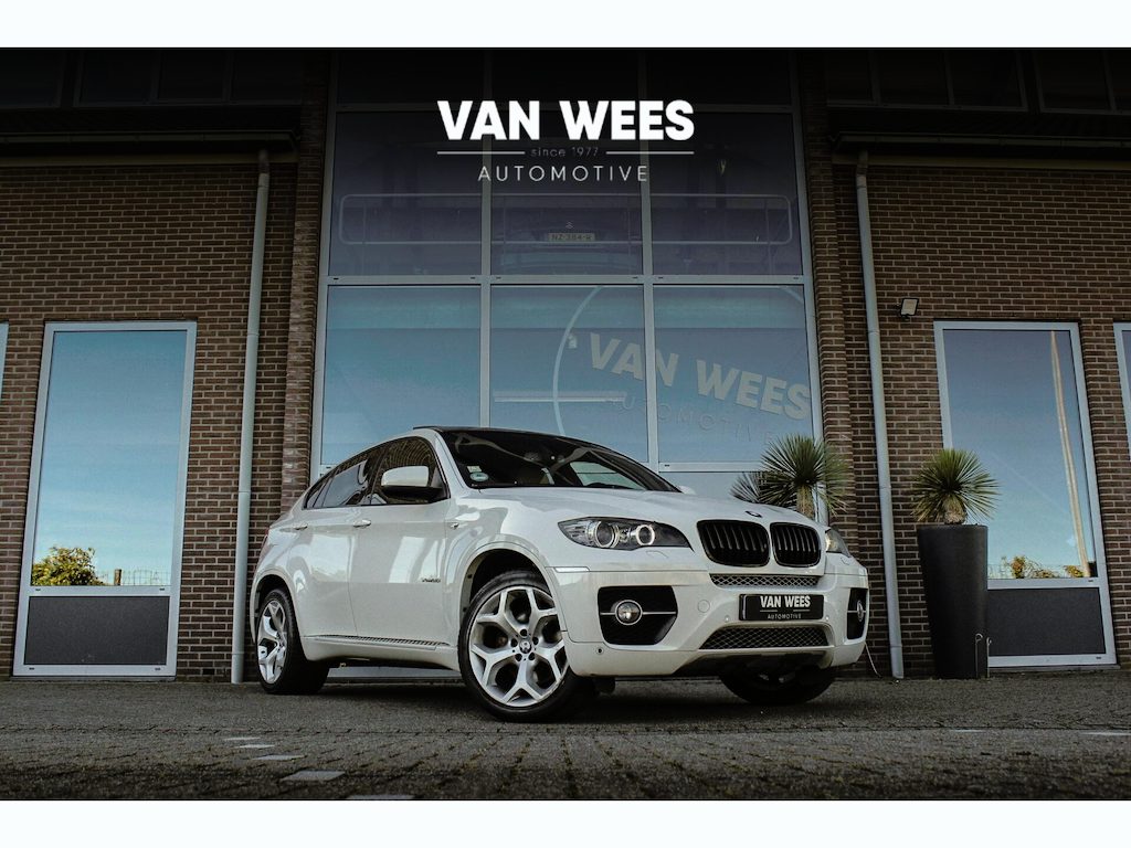 BMW X6 xDrive35i E71 High Executive | 306 pk | 20 inch | Dakraam | Stoelverwarming | Comfortstoelen | Memory | Xenon | Hifi audio | PDC | Navi | Cruise control | Schakelpaddles