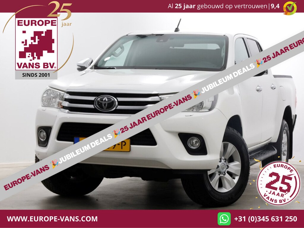 Toyota Hilux 2.4 D-4D-F 150pk E6 4WD 4x4 Double Cab Automaat 08-2019