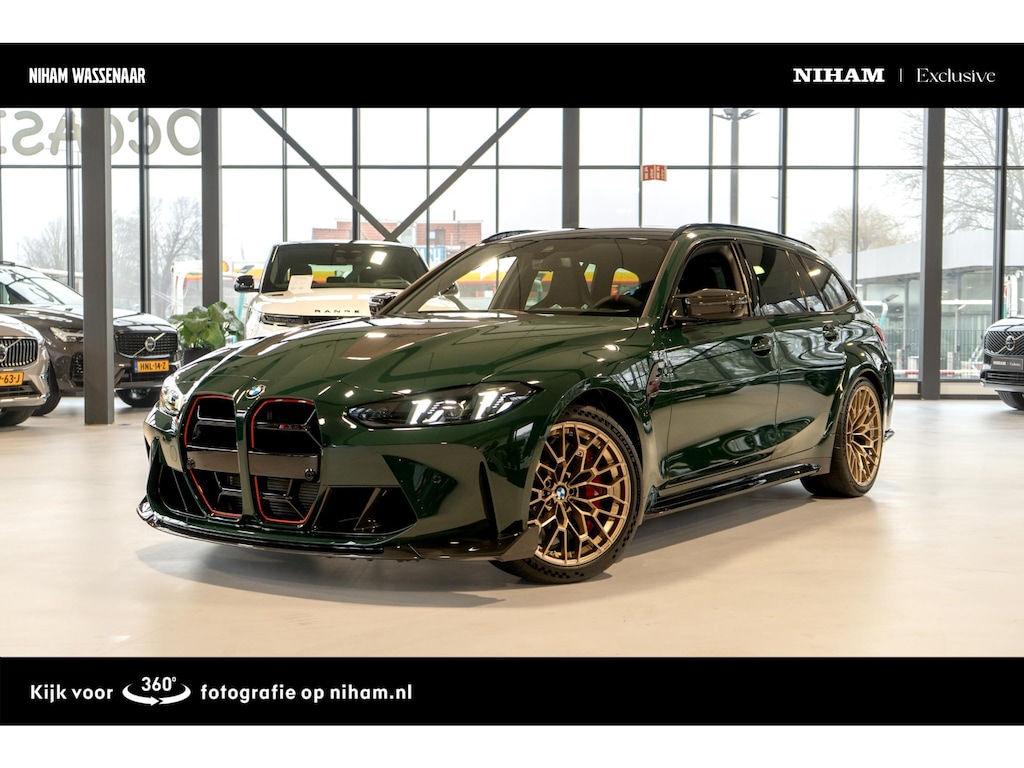 BMW M3 3-SERIE CS TOURING -M CARBON KERAMISCHE REMSCHIJVEN|CARBON KUIP SPORTSTOELEN|DRIVING ASSIST|STUURWIEL VERWARMD