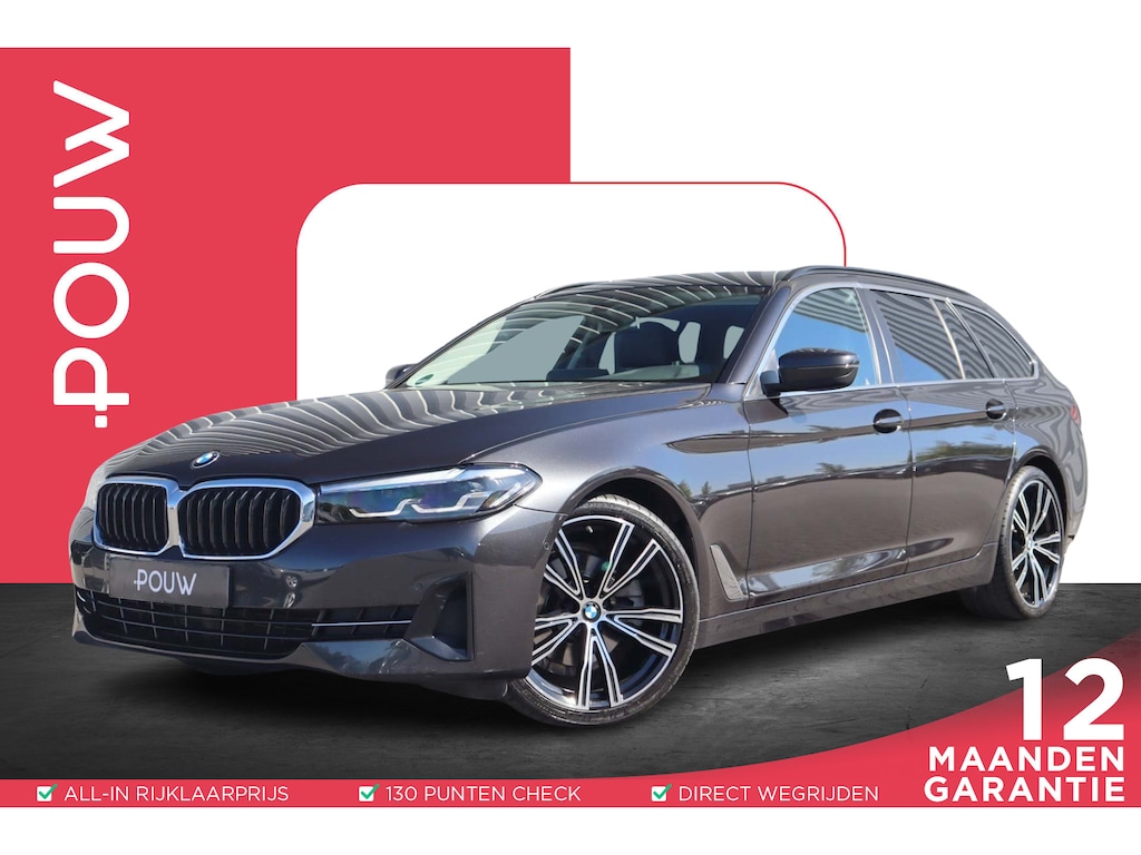 BMW 5-Serie Touring 520i 184pk AUT Business Edition Plus | Trekhaak Wegklapbaar | Stoelverwarming | Elektrische Stoelen | Safety Pack | Achteruitrijcamera