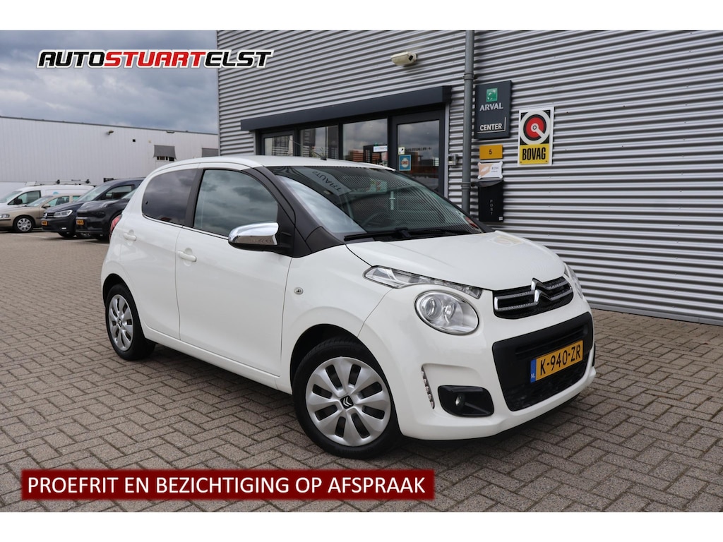Citroën C1 1.0 VTi Feel 1e Eigenaar | NL-Auto | Volledig Onderh | BTW | Airco | Bluetooth | cruise | DAB | Hill-Hold | LED | Stuur Bekrachtiging | PDC | Mistlampen