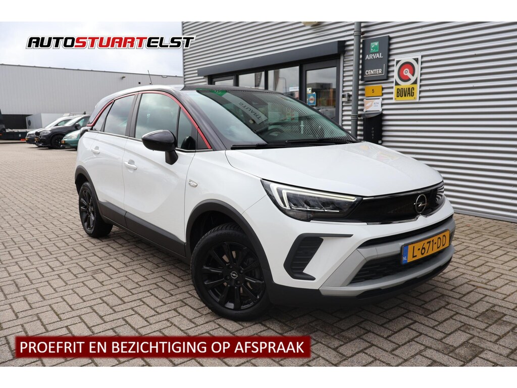 Opel Crossland 1.2 Turbo GS Line 1e Eigenaar | Dealer Onderh | NL-Auto | BTW | NEW Distributie | Camera | Navi | Climate | Led | Cruise | Carplay | PDC | Start/Stop | Hill-Hold