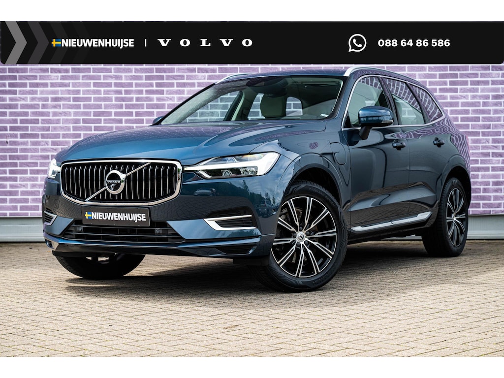 Volvo XC60 2.0 T8 Twin Engine AWD Inscription | Harman/Kardon | Power Seats | Stoelverwarming | BLIS | Volvo On Call | Sensoren voor + achter | 360 graden camera |