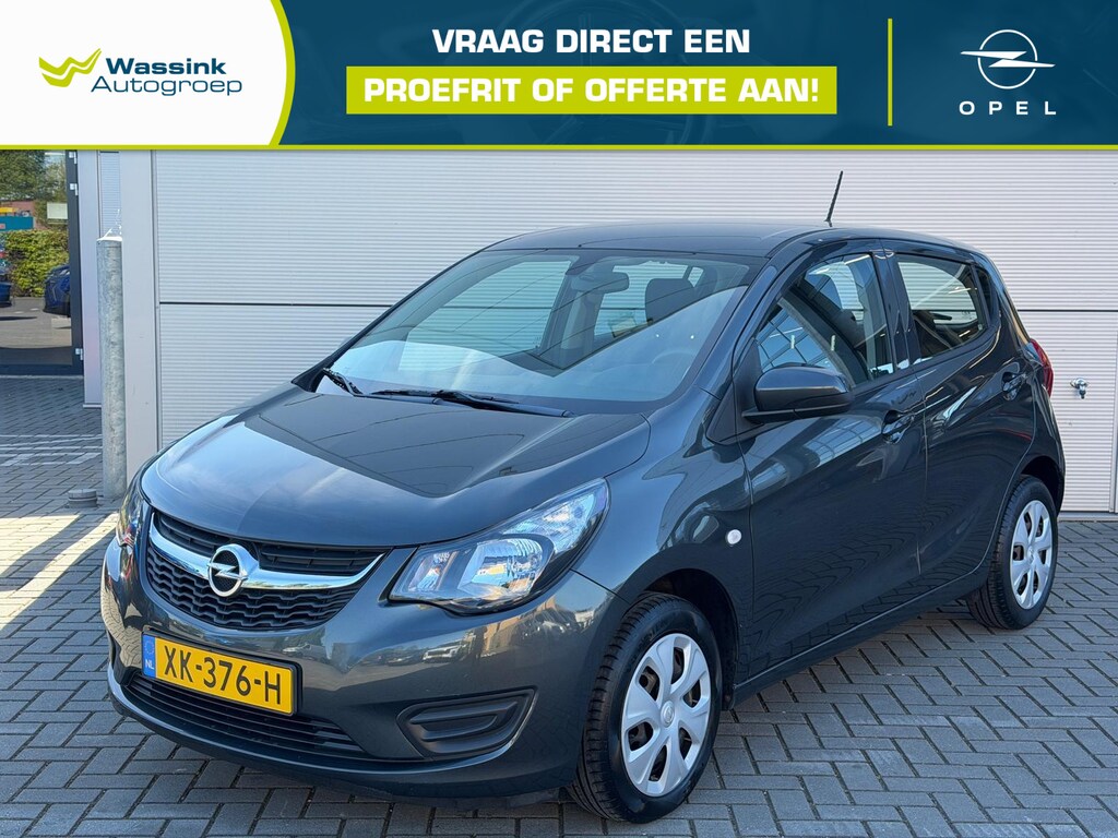 Opel Karl 1.0 75pk Edition 5-zitpl. | Airconditioning | Cruise control | Bluetooth | 100% dealeronderhouden | 1e eigenaar