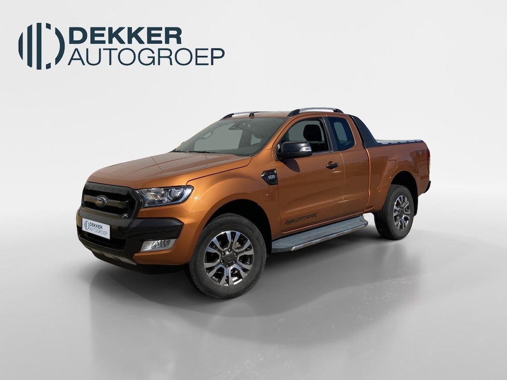 Ford Ranger 3.2 5-cilinder TDCi 200 pk 4WD Wildtrak Supercab Adaptieve Cruise Control - Navigatie - Trekhaak- afsluitbare Rollertop