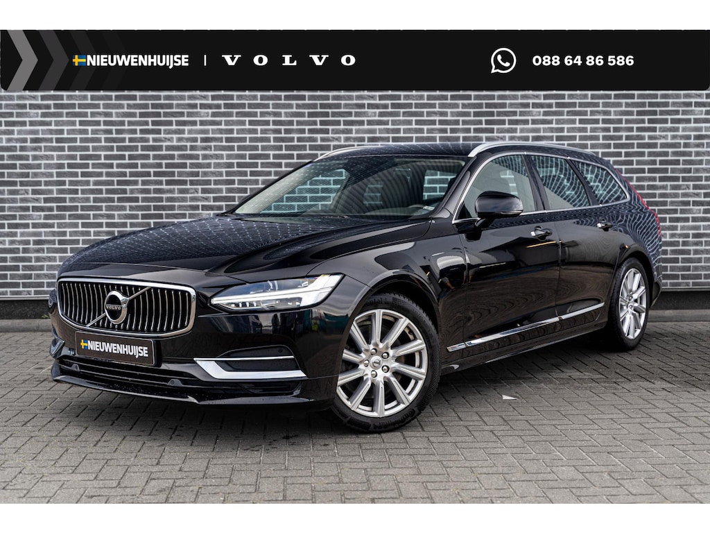 Volvo V90 2.0 T4 Inscription | Trekhaak | Achteruitrijcamera | Parkeersensoren | Elektrische Achterklep | Navigatie | Verwarmde Voorruit | Lederen Bekleding | Stoelverwarming | Cruise Control Adaptief