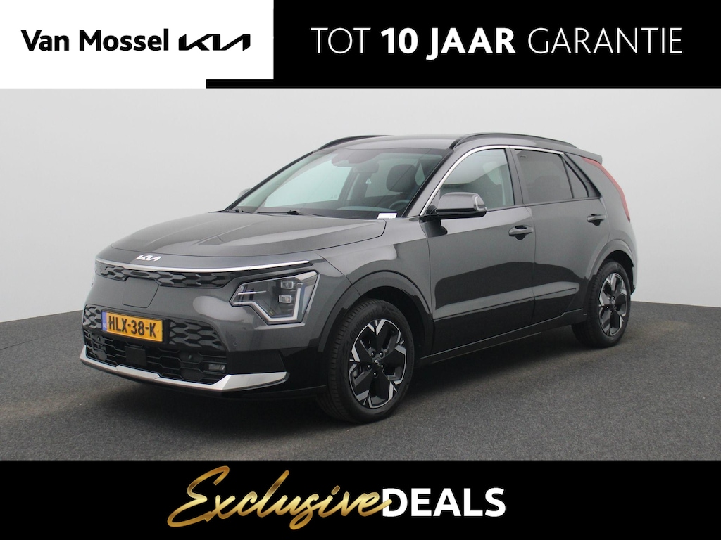 Kia Niro EV Air 64.8 kWh EERSTE EIGENAAR| Elek. Stoel | Leder | Stoelverwarming | Camera | Adapt. Cruise | Keyless