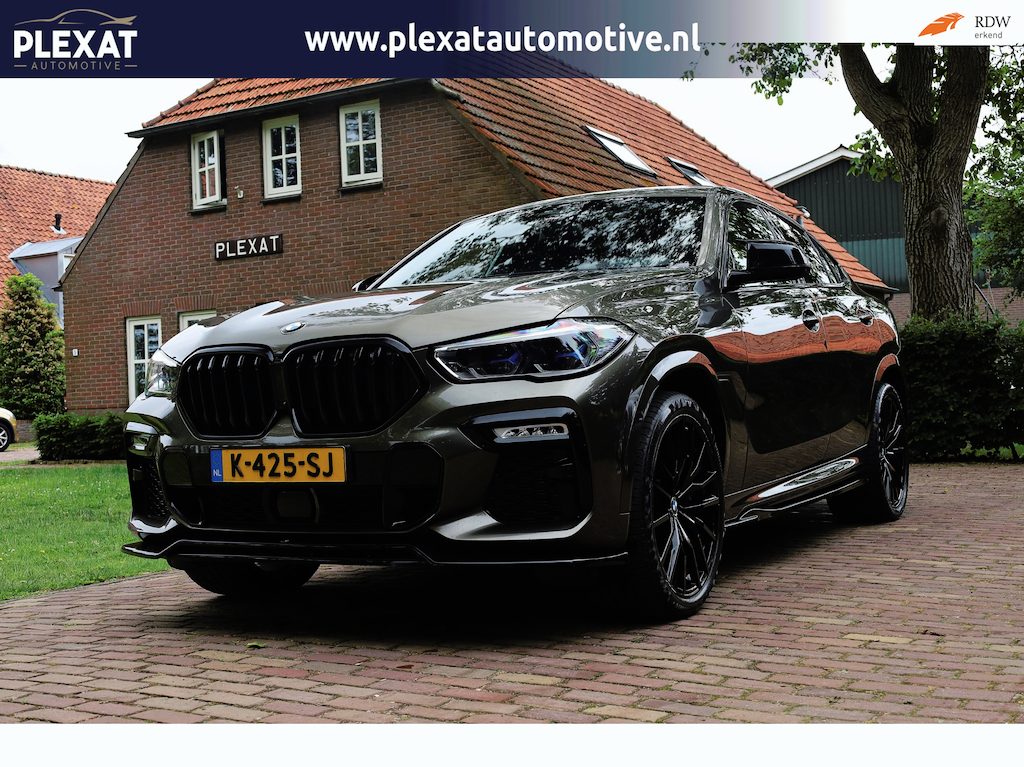 BMW X6 XDrive30d High Executive Aut. | M-Pakket | Maxton | Panorama | Adap. Cruise | Full led | 22 Inch | Nieuwstaat | Historie |