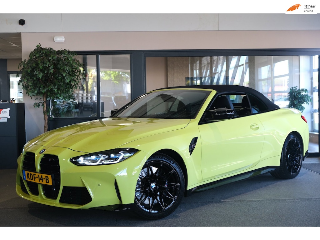 BMW M4 4-serie Cabrio xDrive Competition 510PK Cabrio M RACE TRACK PACK Laser CAM M Schadow