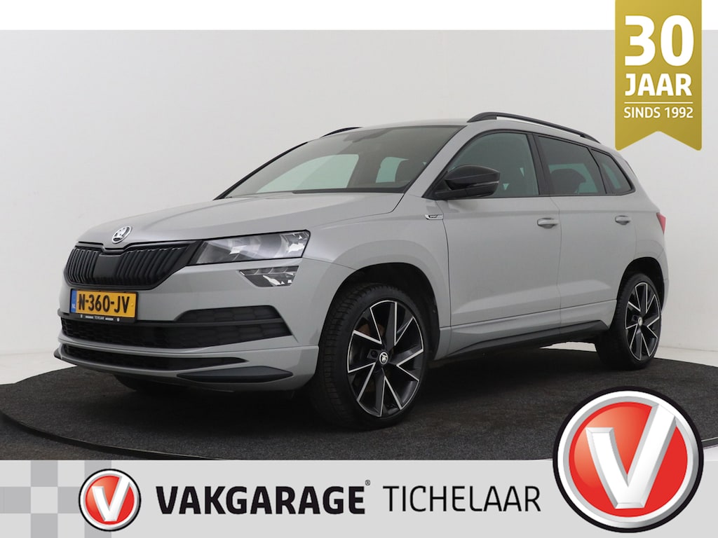 Skoda Karoq 1.5 TSI ACT Sportline Business | Trekhaak | Digital Cockpit | Stoelverwarming | Adap. Cruise | 3-Zone Clima |