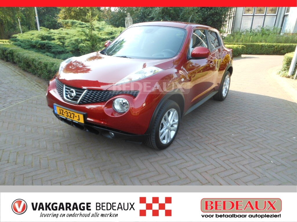 Nissan Juke 1.6 117pk Tekna bij Vakgarage® met 12 maanden BOVAG garantie