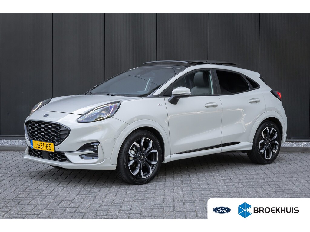 Ford Puma 1.0 155pk EcoBoost Hybrid ST-Line X | Panoramadak | Adaptieve cruise | B&O Audio | Winter-pack | Camera | Dodehoek detectie | 18 INCH