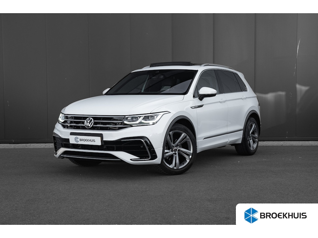 Volkswagen Tiguan 1.5 TSI 150pk 7-DSG R-Line Business+ | Panoramadak | 360 Camera | Head-Up | Dodehoeksensor | 19"