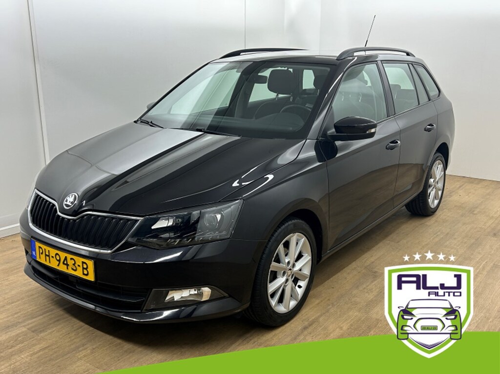 Skoda Fabia Combi Occasion 1.2 TSI Monte Carlo | Zwart | Tweedehands Skoda Fabia | Airco | Cruisecontrol | Bluetooth audio