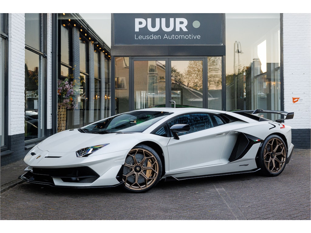 Lamborghini Aventador 6.5 V12 SVJ ''Bianco Copanus Matte'' 1 di 900 - ex-Ribéry - Collectors Car