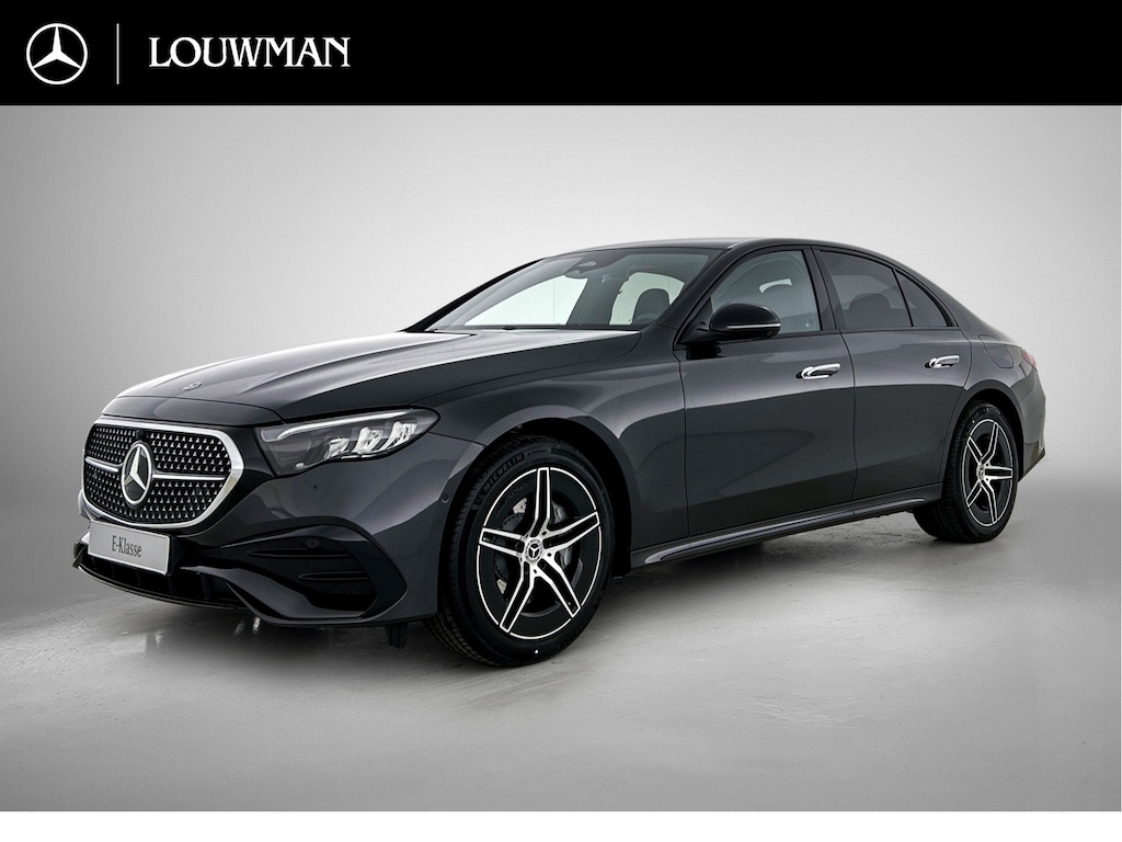Mercedes-Benz E-klasse 300 e Business Solution AMG | Comfortpakket Plus | Parkeerpakket met 360°-camera | Nightpakket | Winterpakket | Trekhaak | Smartphone integratie | Ambient lighting Plus | Warmtewerend, donkergetint glas |