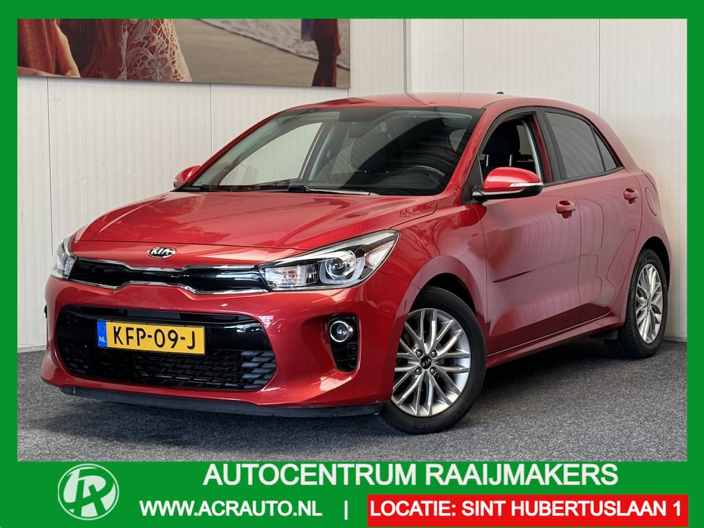 Kia Rio 1.0 TGDI DYNAMICPLUSLINE NAVIGATIE STOEL EN STUURVERWARMING BLUETOOTH TELEFOON APPLE CARPLAY/ANDROID ACHTERUITRIJCAMERA ZEER MOOI !!