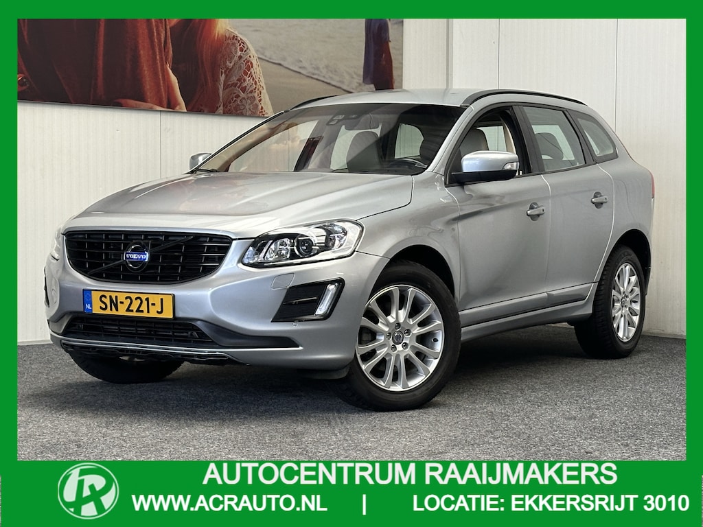 Volvo XC60 3.0 T6 AWD MOMENTUM NIEUWE APK YOUNGTIMER ! LEDER CRUISE CONTROL CLIMATE CONTROL BLUETOOTH TELEFOON 18" LM VELGEN PDC FACELIFT MODEL !!