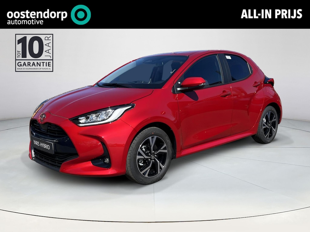 Toyota Yaris 1.5 Hybrid 115 Dynamic | Emotional red parelmoer | Demonstratie auto |