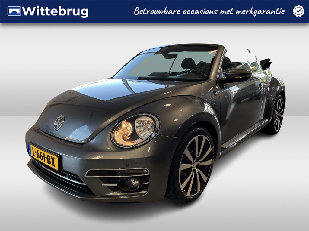 Volkswagen Beetle Cabriolet 1.2 TSI Exclusive Series Navigatie / Cruise control / Bluetooth / Airco / App-connect / 19inch LMV
