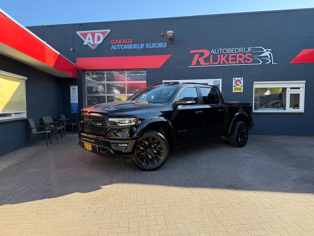 Dodge Ram 1500 5.7 V8 4x4 Crew Cab Limited Panodak,Luchtvering,Widebody Backover,Acc,Blis,Apple carpl,360 camera,HUD,Stoelven V+A,