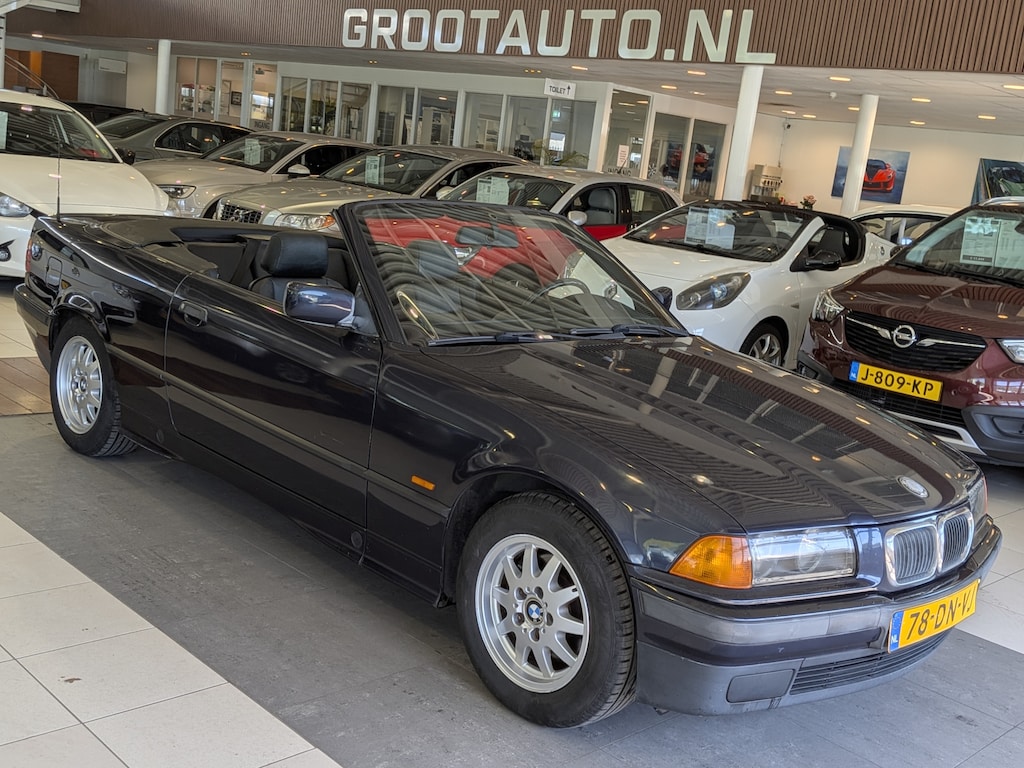 BMW 3-Serie Cabrio 318i Executive Automaat NAP 89.818km, 1e Eigenaar, Airco, Stuurbekrachtiging