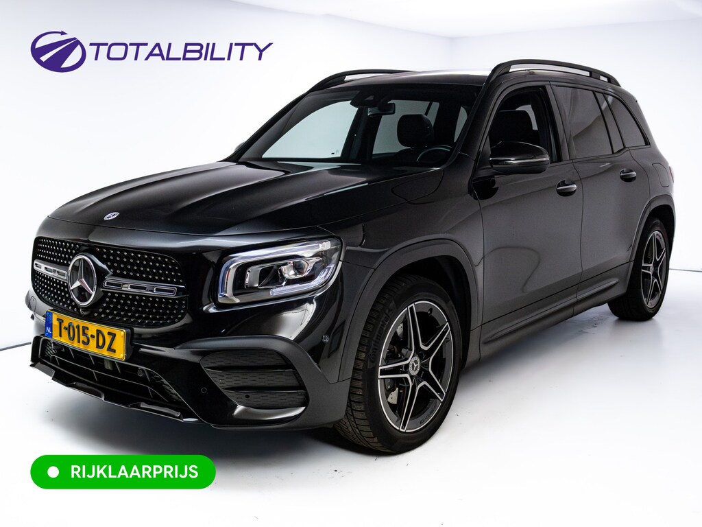 Mercedes-Benz GLB 200 AMG Line Night Pakket Panoramadak | Elec. trekhaak | Matrix Led | Elec. achterklep | Stoelverwarming | Camera | Navigatie, Cruise, Apple Carplay/app. connect
