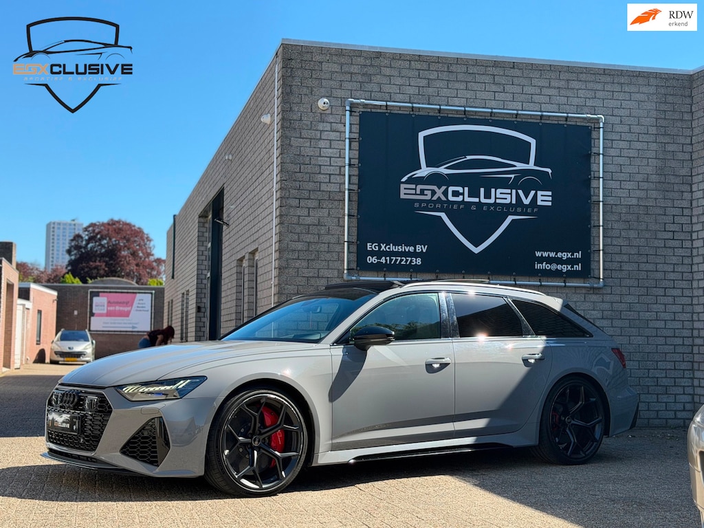 Audi RS6 Quattro performance CERAMIC|PANO|360CAMERA|ACC|HUD|B&O|