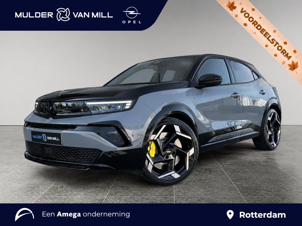 Opel Mokka-e Electric GSE EV 54kWh 280pk | ZWARTE MOTORKAP | SPORTSTOELEN | CAMERA | APPLE CARPLAY / ANDROID AUTO | 3-FASEN |