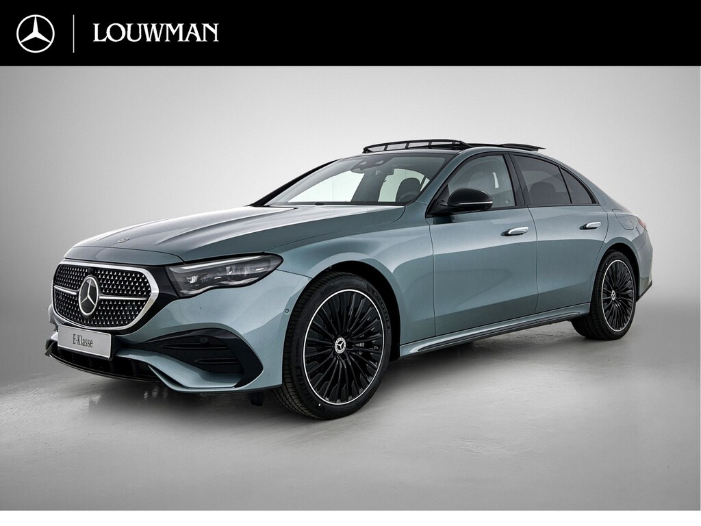 Mercedes-Benz E-klasse 300 e Sport Edition | Premium pakket | Winterpakket | Nightpakket | Rijassistentiepakket Plus | GUARD 360° | Trekhaak | Panoramaschuifdak | Sierdelen in pianolak zwart | 20-inch AMG multispaak velgen |