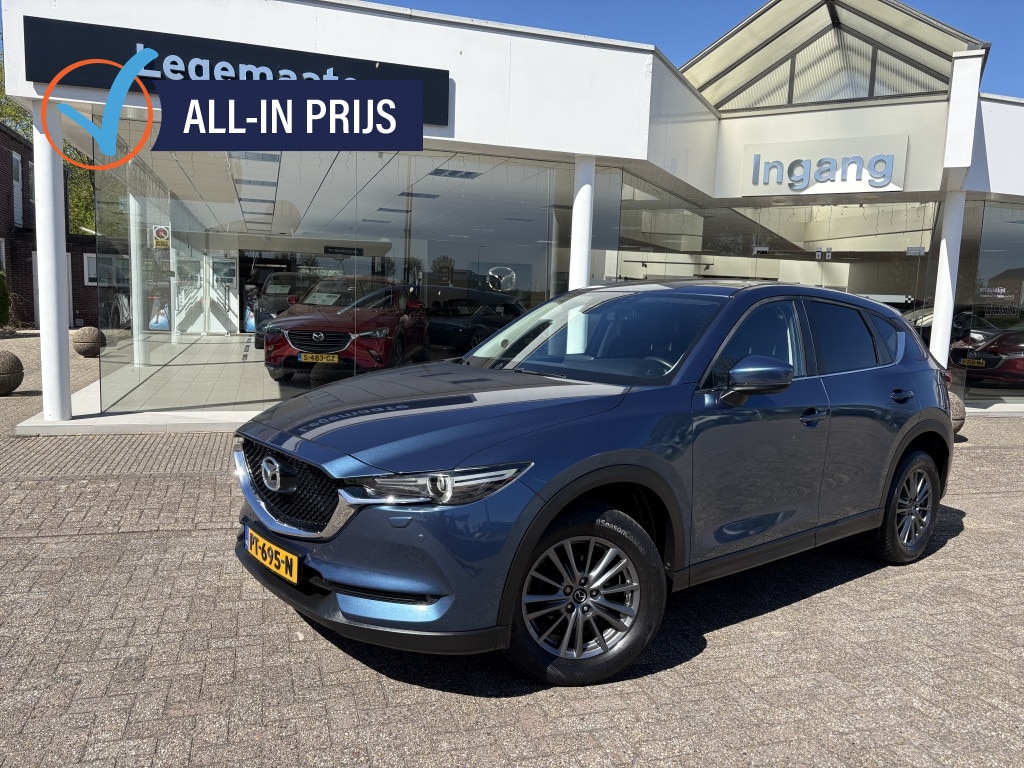 Mazda CX-5 2.0 SkyActiv-G 165 Skylease GT 2017 Leer|Carplay|Trekhaak|res.wiel