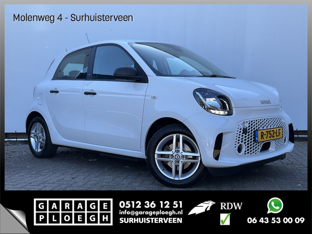smart EQ ForFour Soh 96% 1Eig Clima Cruise toerenteller Essential 22kw-boordlader met fastcharge functie